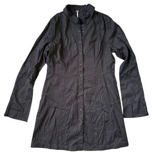 Free People Black Long Sleeve Dress/Tunic